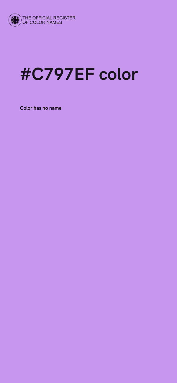 #C797EF color image