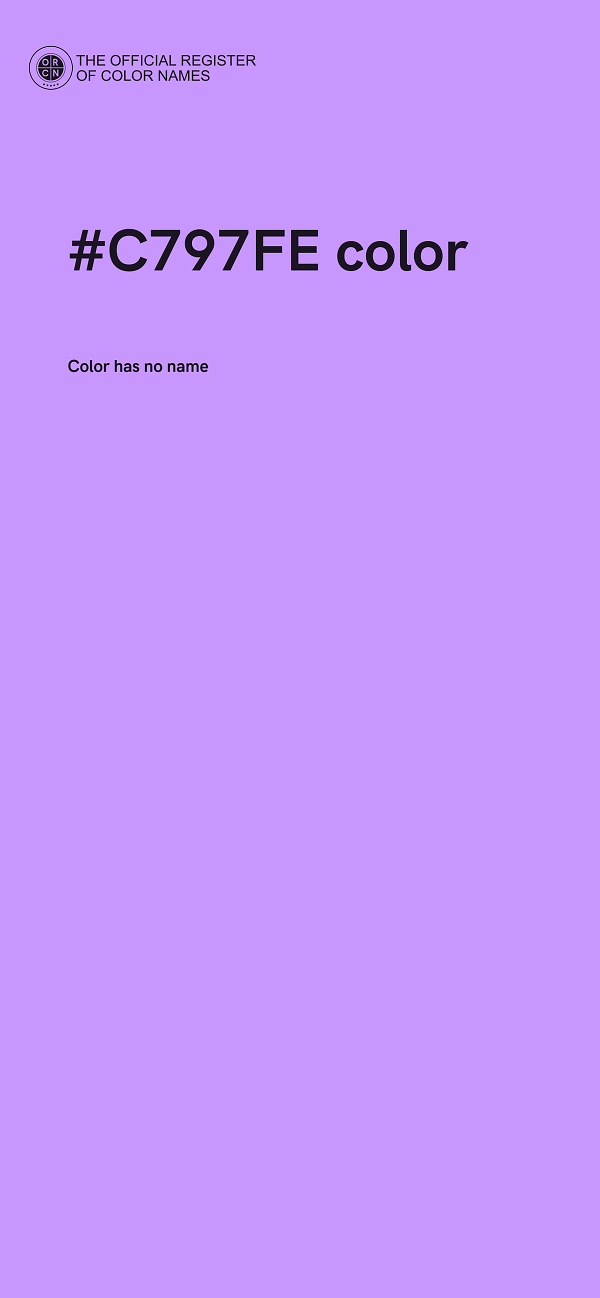 #C797FE color image