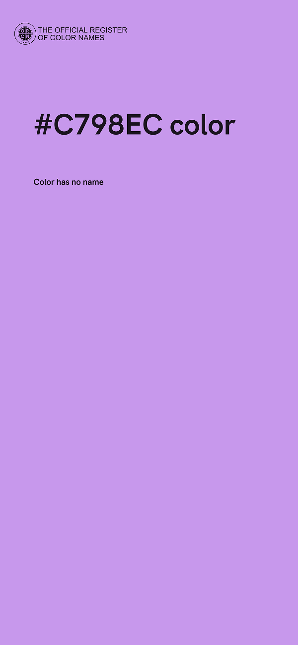#C798EC color image