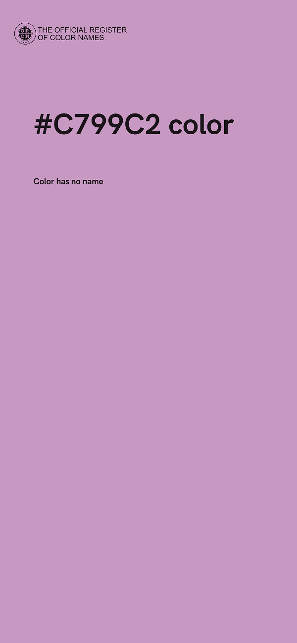 #C799C2 color image