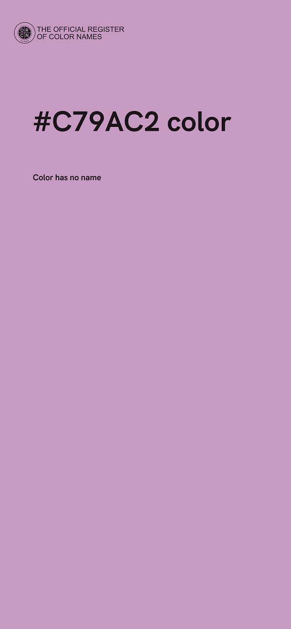 #C79AC2 color image