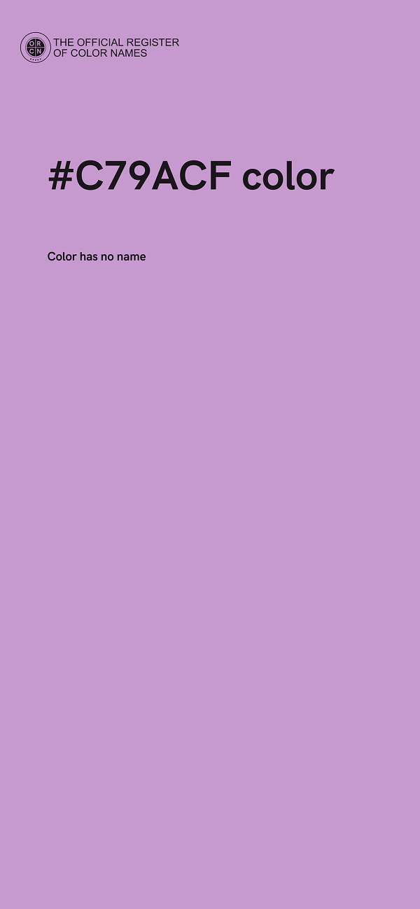 #C79ACF color image
