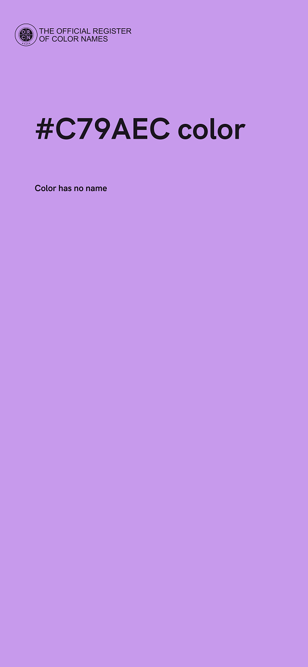 #C79AEC color image