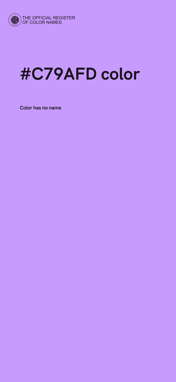 #C79AFD color image