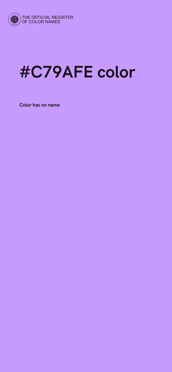 #C79AFE color image