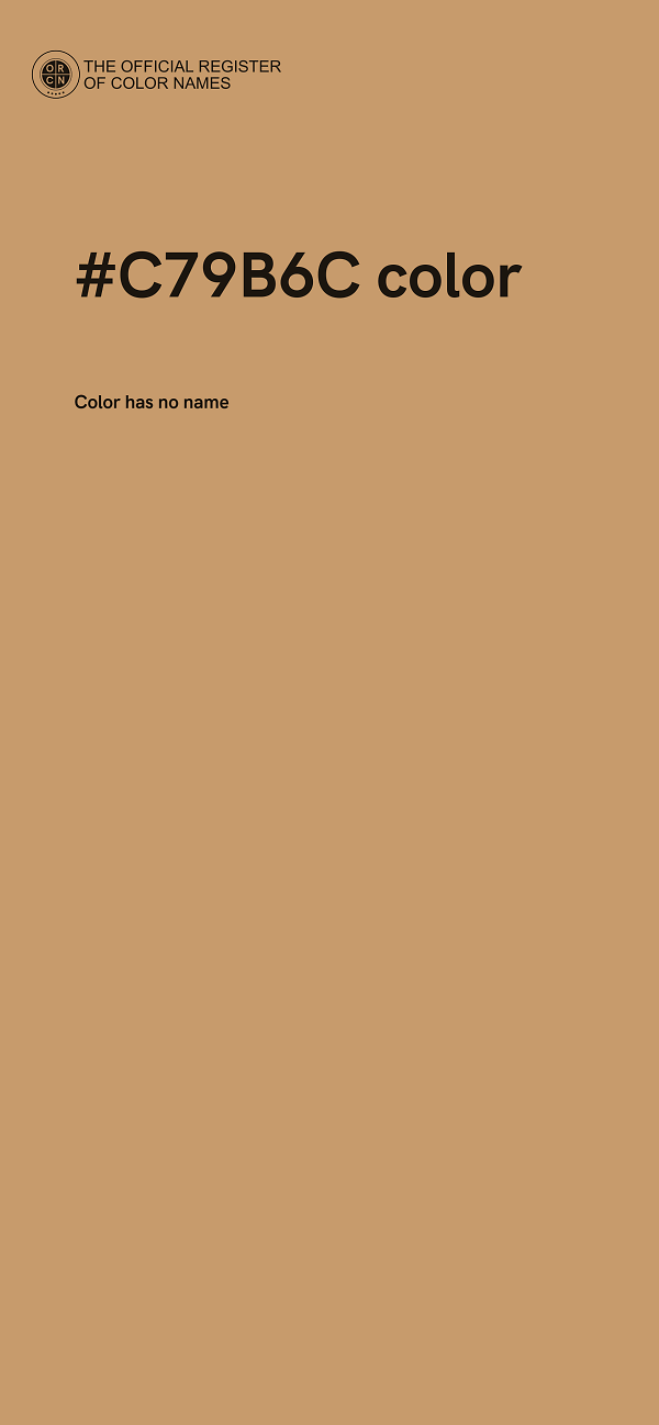 #C79B6C color image
