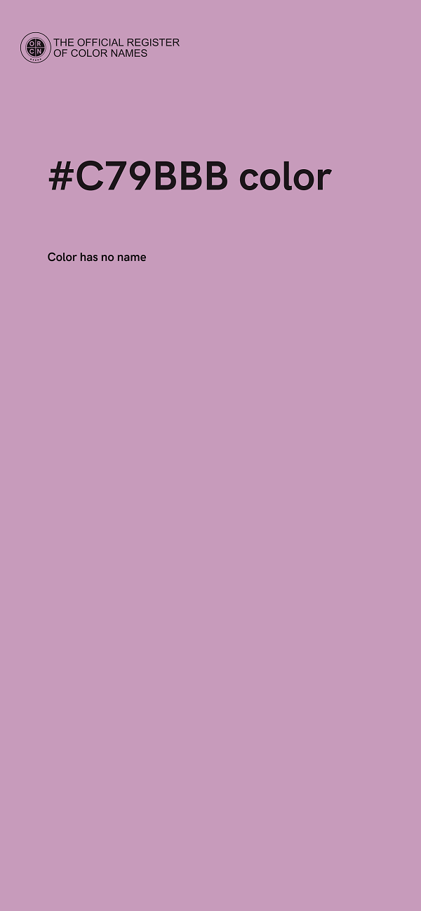 #C79BBB color image