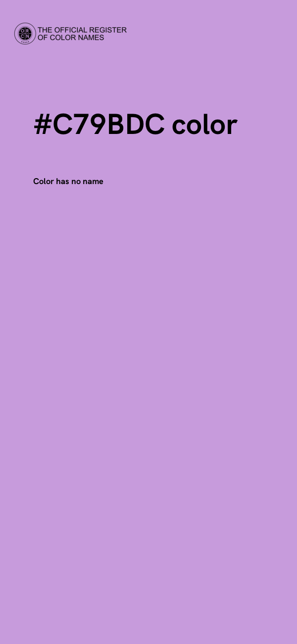 #C79BDC color image