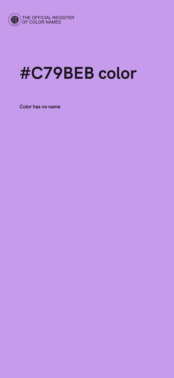 #C79BEB color image