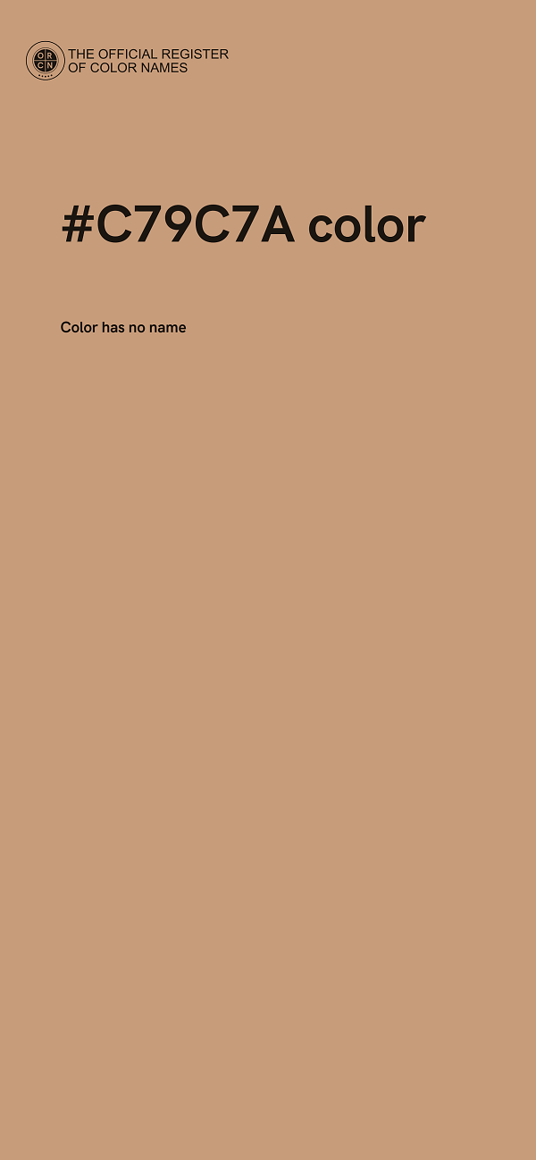 #C79C7A color image