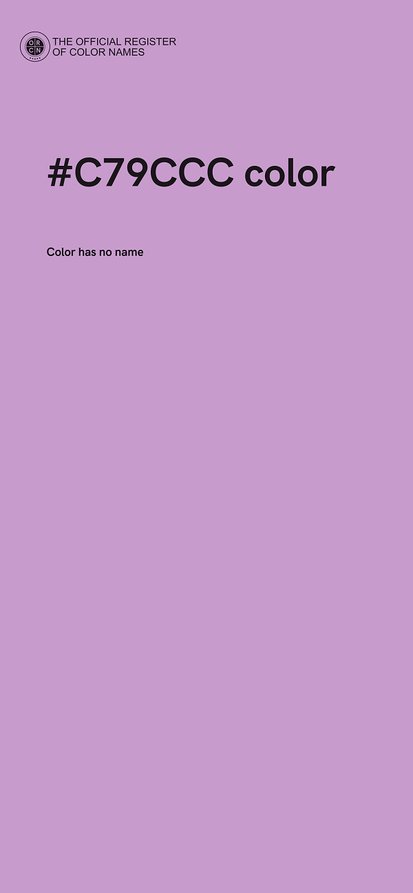 #C79CCC color image