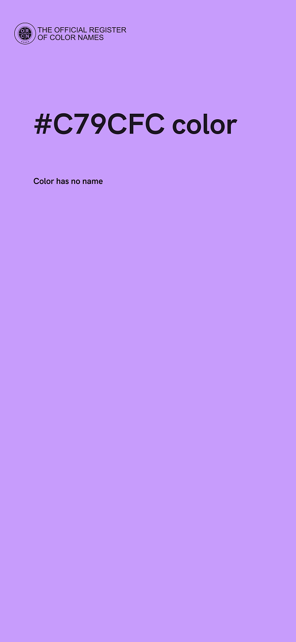 #C79CFC color image