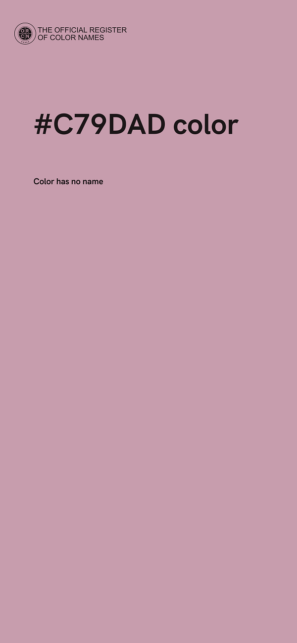 #C79DAD color image