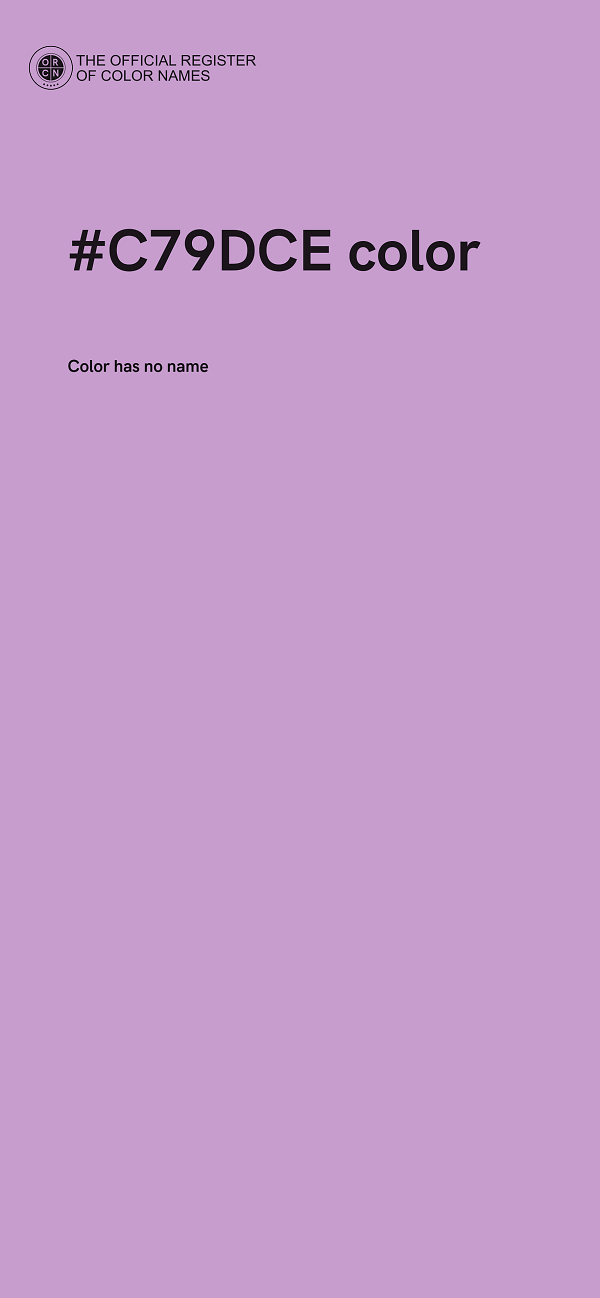 #C79DCE color image