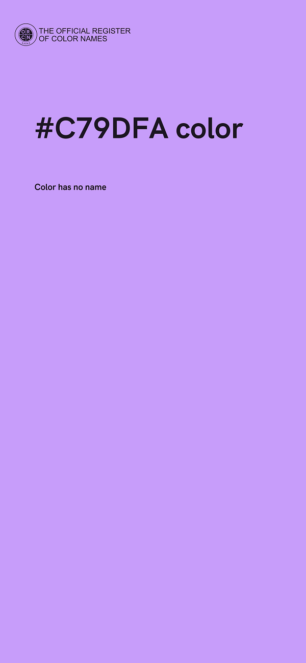 #C79DFA color image