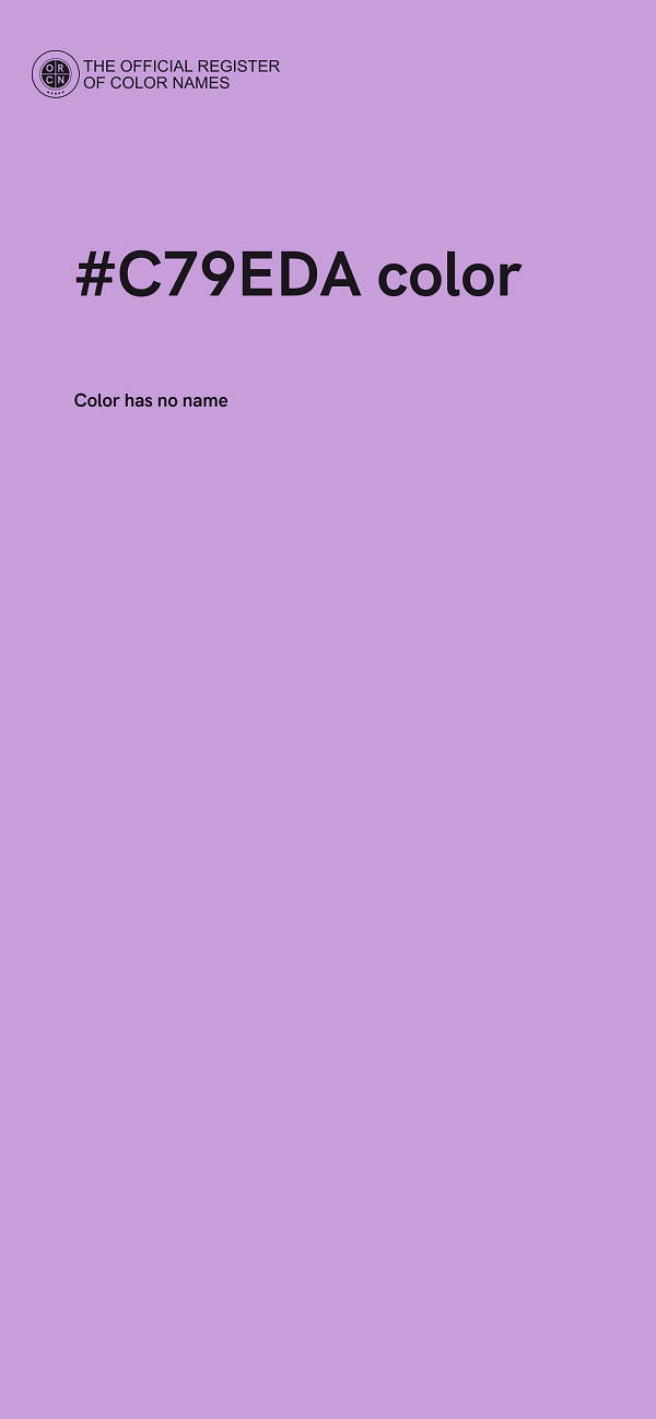 #C79EDA color image
