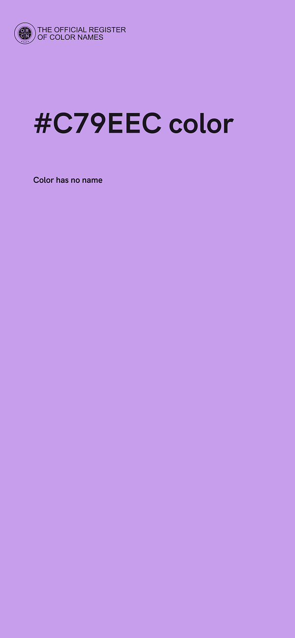 #C79EEC color image