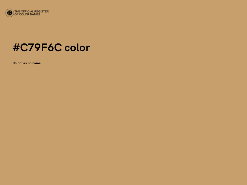 #C79F6C color image