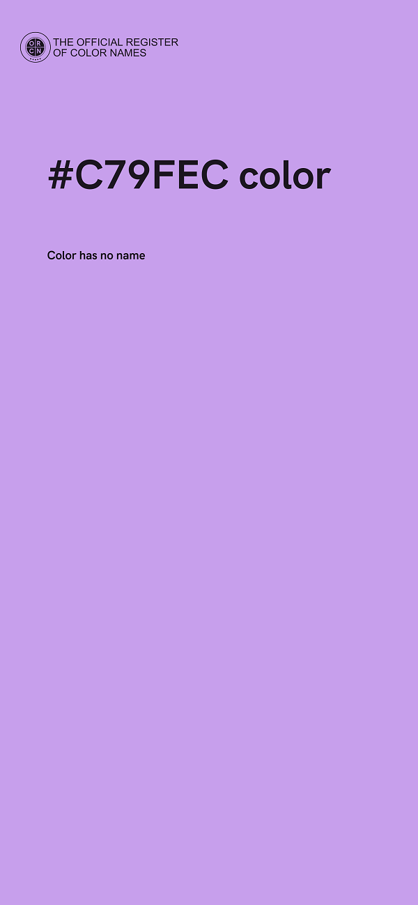 #C79FEC color image