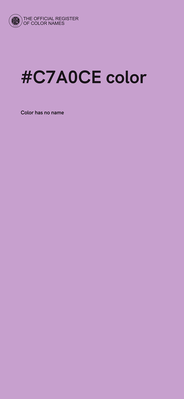 #C7A0CE color image