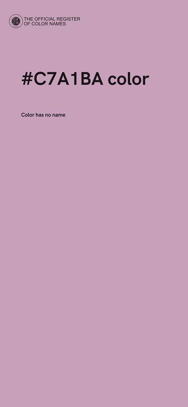 #C7A1BA color image