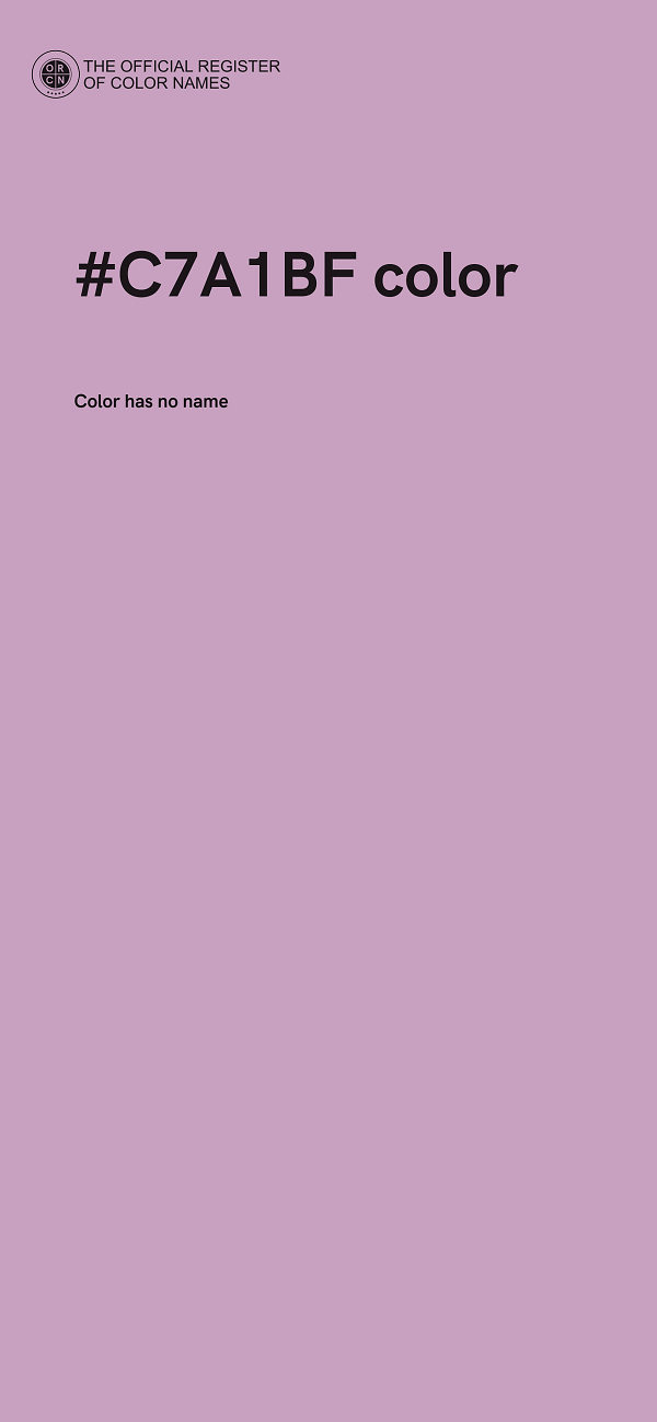 #C7A1BF color image