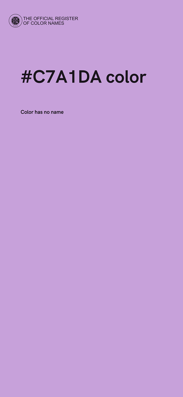 #C7A1DA color image