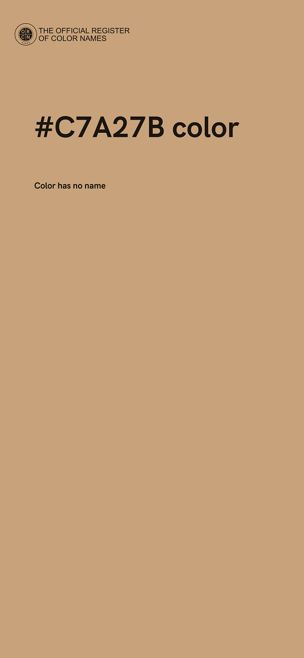 #C7A27B color image