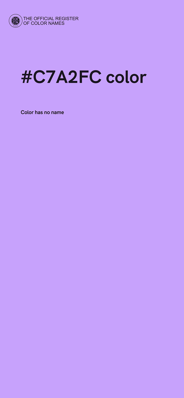 #C7A2FC color image