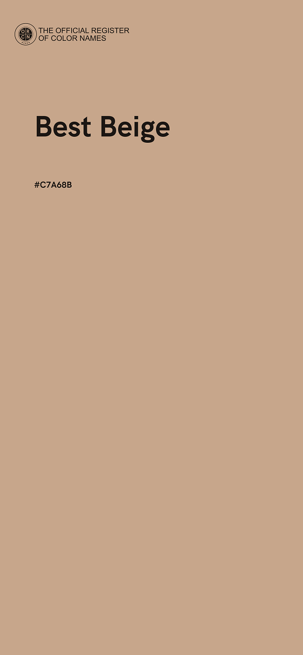 #C7A68B - Best Beige color image