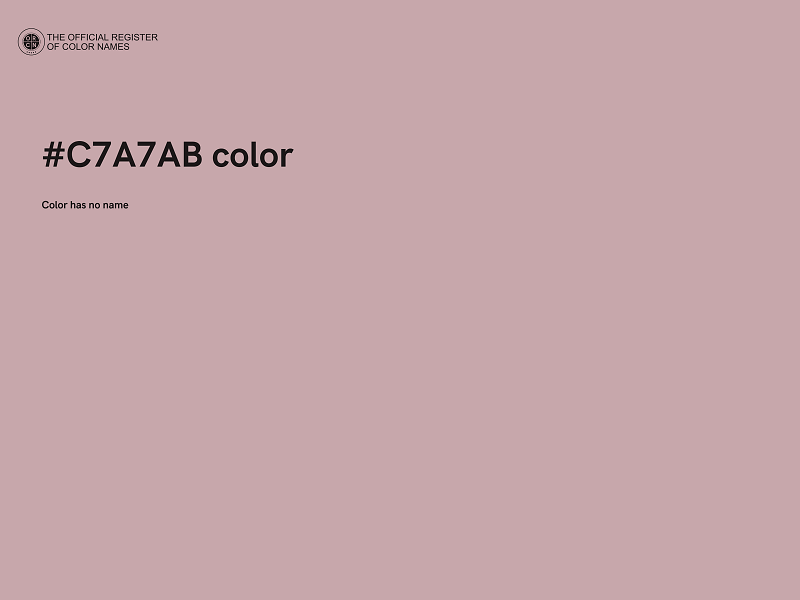 #C7A7AB color image