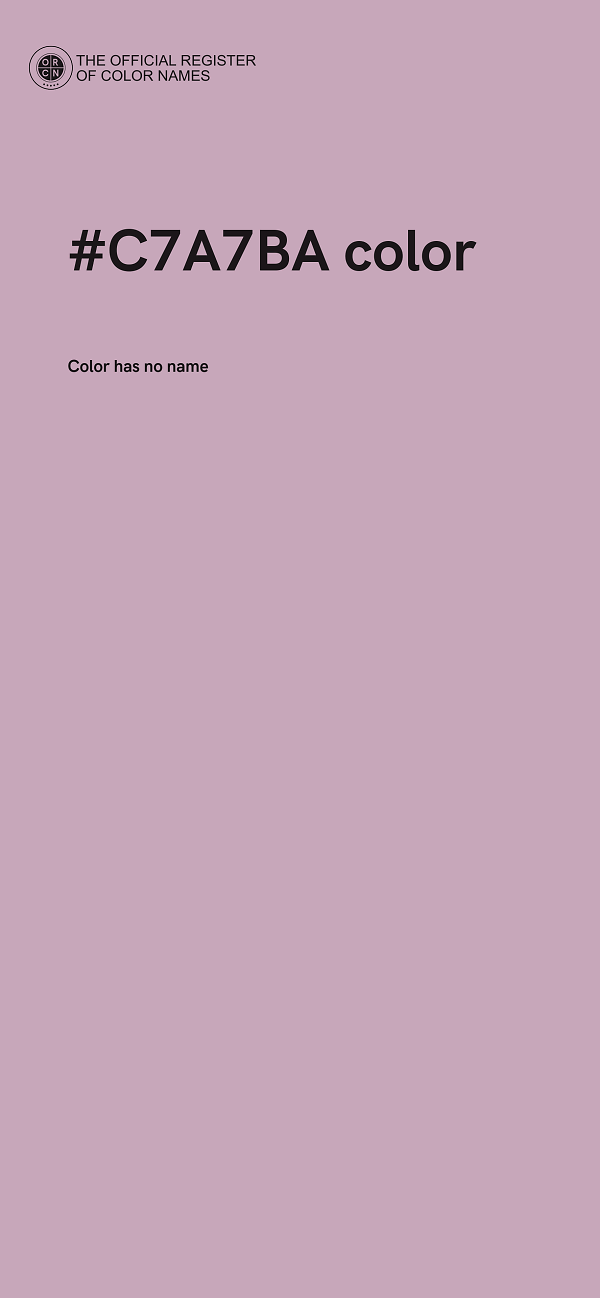 #C7A7BA color image