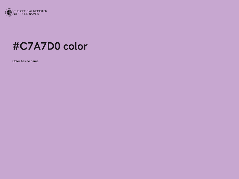 #C7A7D0 color image