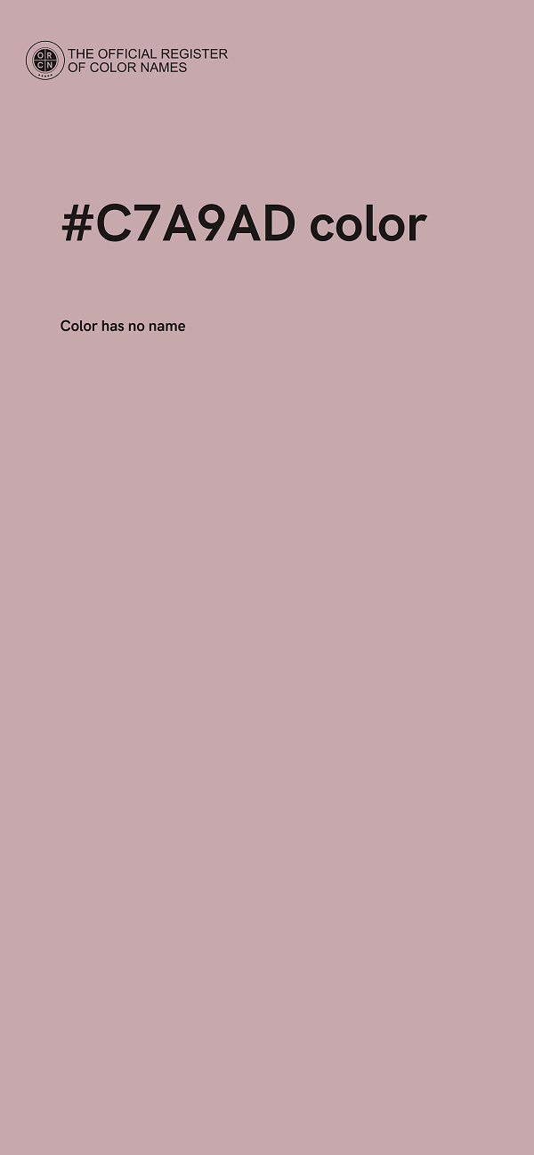 #C7A9AD color image