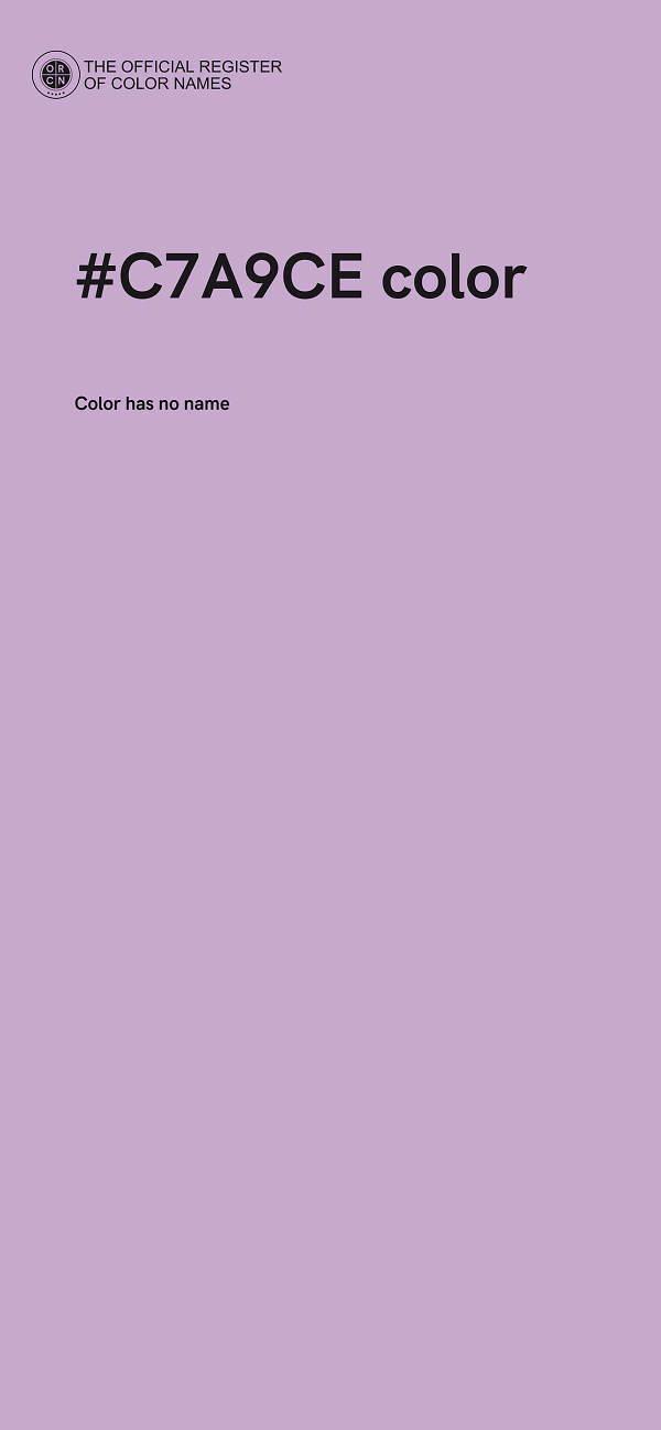 #C7A9CE color image