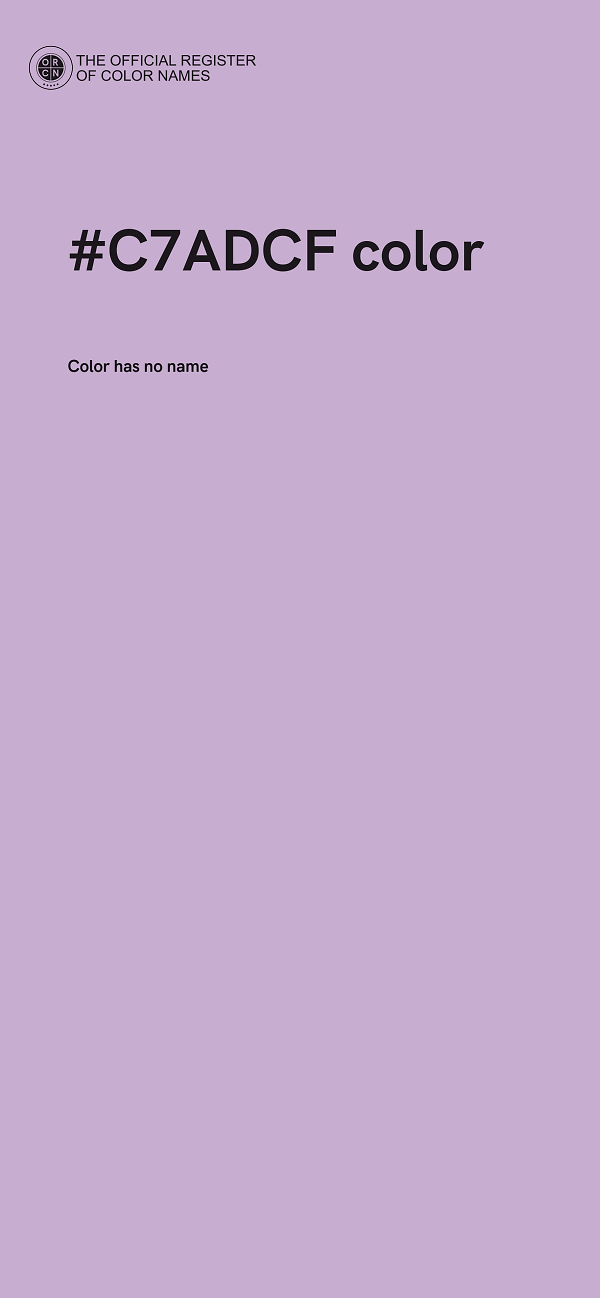 #C7ADCF color image