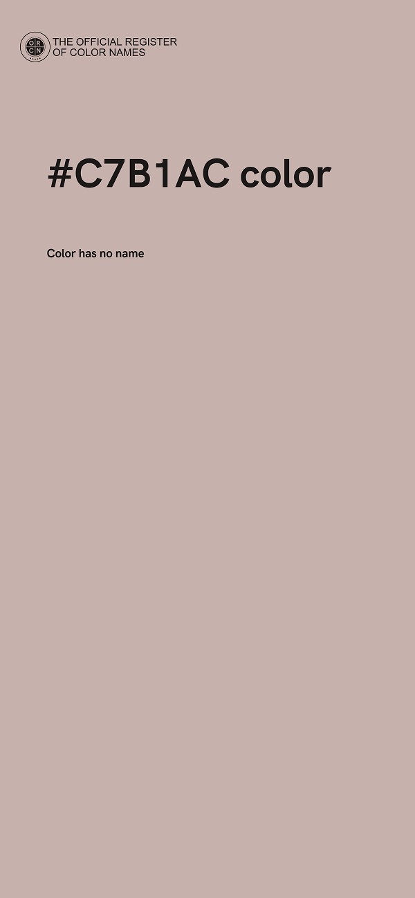 #C7B1AC color image