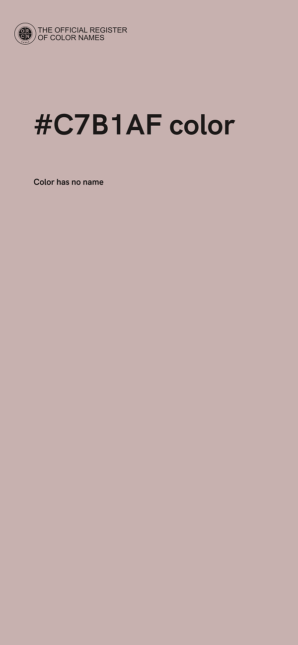#C7B1AF color image
