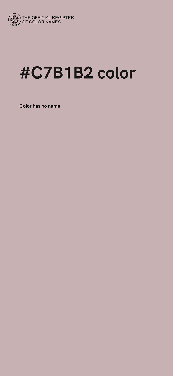 #C7B1B2 color image