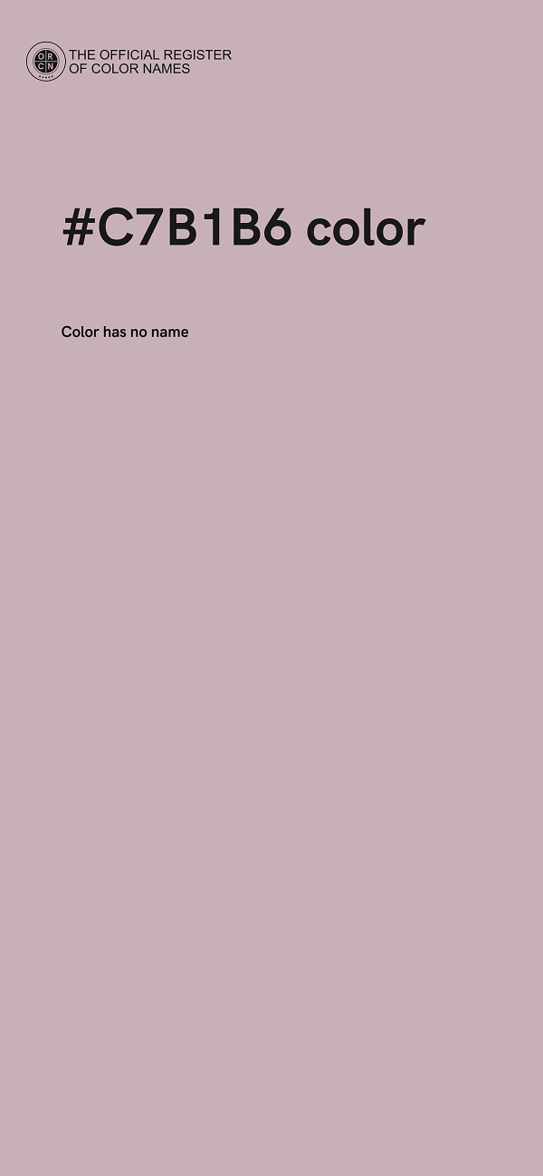 #C7B1B6 color image