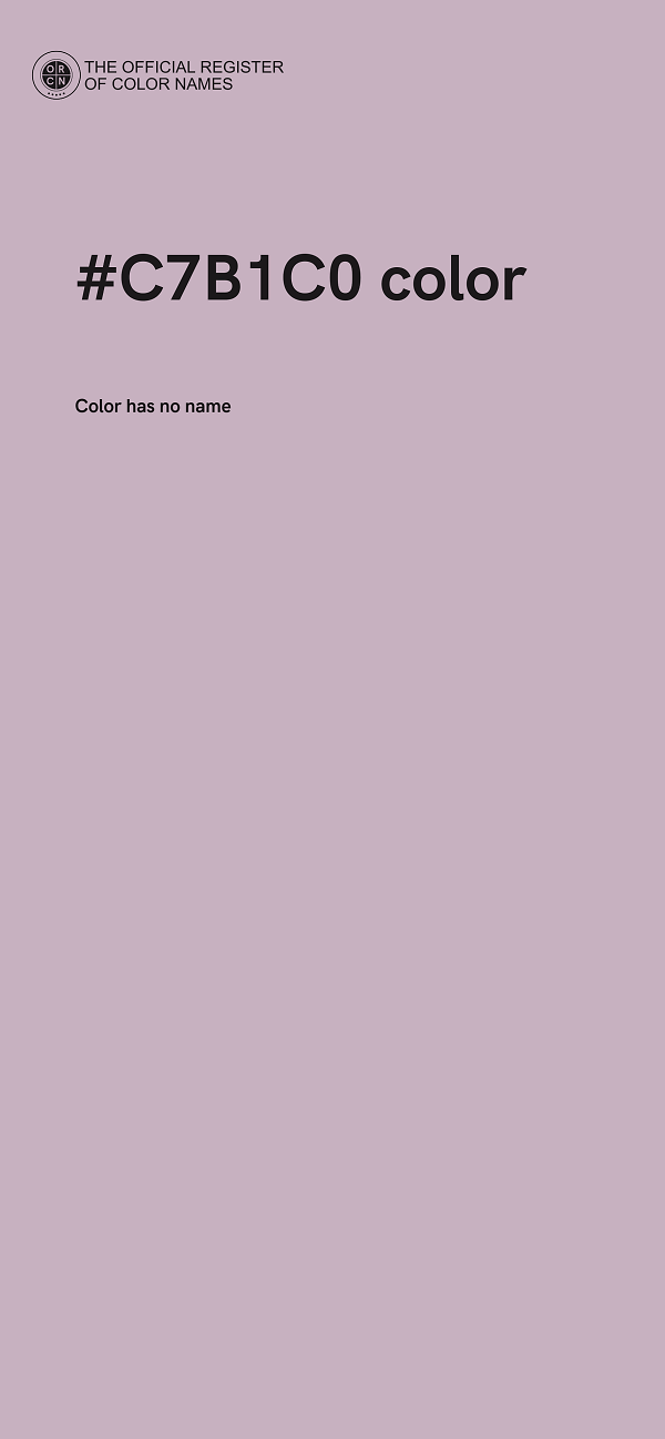 #C7B1C0 color image