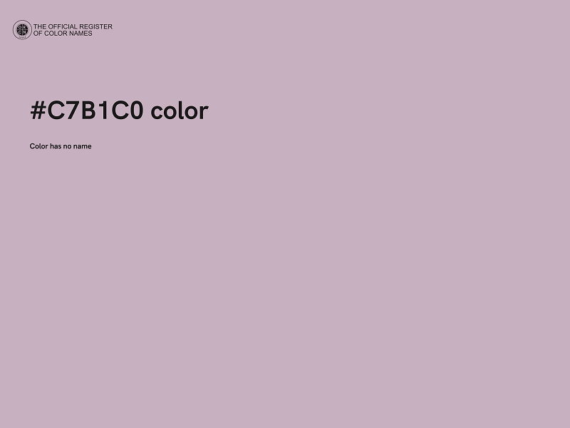 #C7B1C0 color image