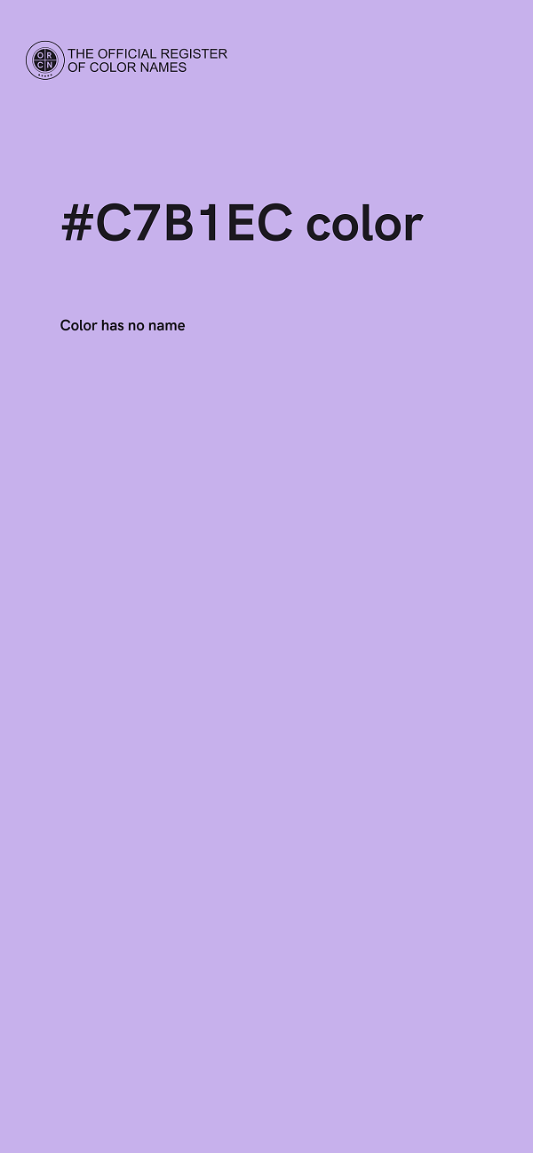 #C7B1EC color image