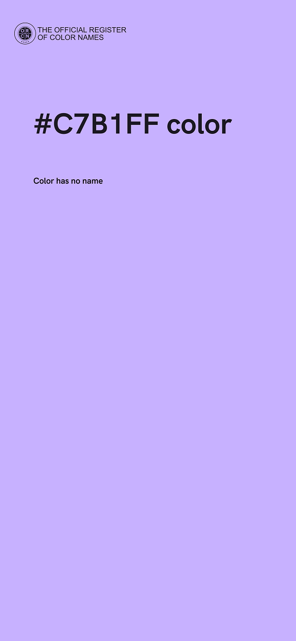 #C7B1FF color image