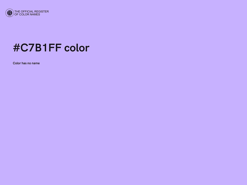 #C7B1FF color image