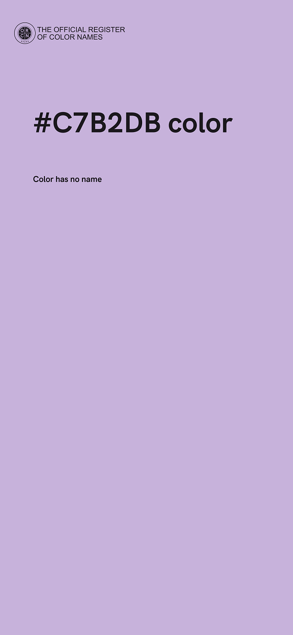 #C7B2DB color image