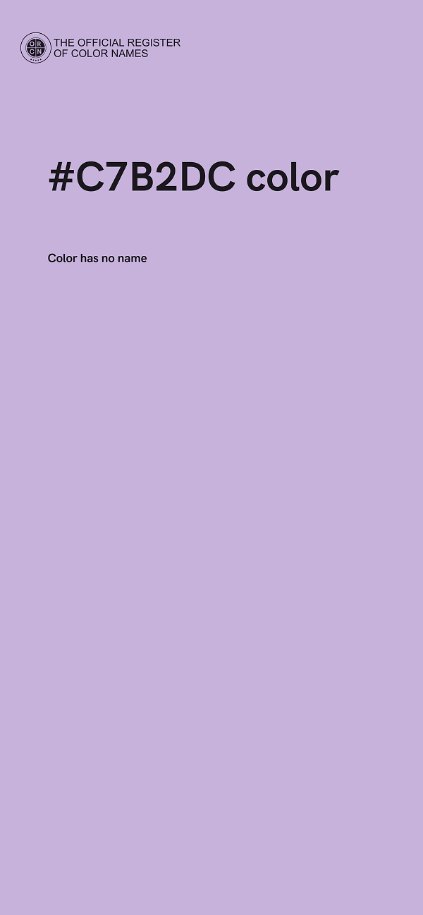 #C7B2DC color image