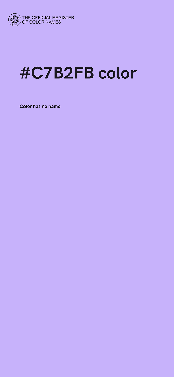 #C7B2FB color image