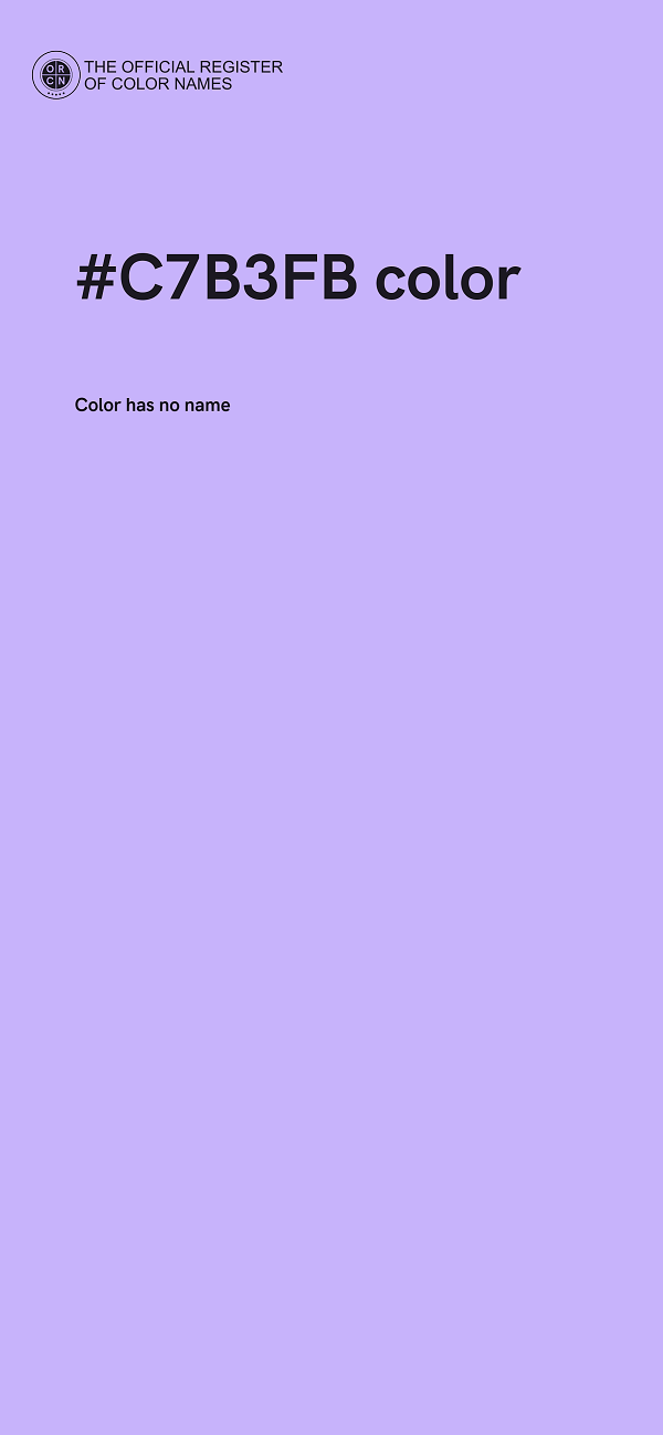 #C7B3FB color image