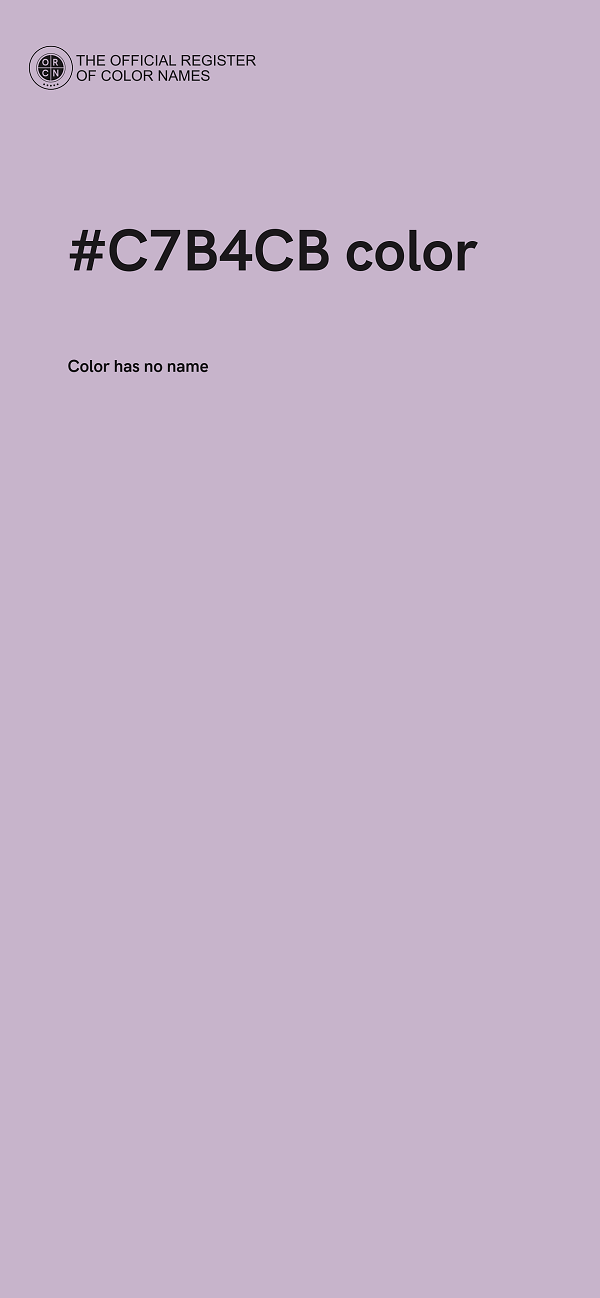 #C7B4CB color image